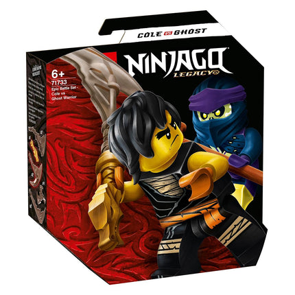 LEGO® NINJAGO® - Hősi harci készlet - Cole vs Kísértetharcos (71733)