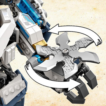 LEGO® NINJAGO® - Zane mechanikus Titánjának csatája (71738)