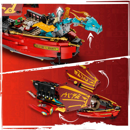 LEGO® NINJAGO® - A Sors Adománya - versenyfutás az idővel (71797)