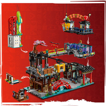 LEGO® NINJAGO® - NINJAGO® City piactere (71799)