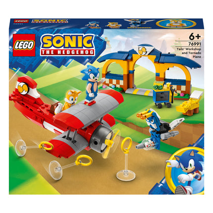 LEGO® Sonic the Hedgehog™ - Tails műhelye és Tornado repülőgépe (76991)