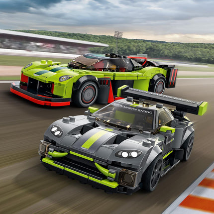 LEGO® Speed Champions - Aston Martin Valkyrie AMR Pro és Aston Martin Van (76910)