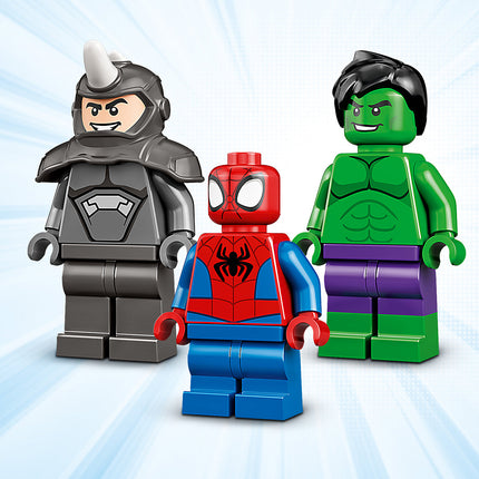 LEGO® Spider-Man - Hulk vs. Rhino teherautós leszámolás (10782)