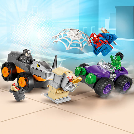 LEGO® Spider-Man - Hulk vs. Rhino teherautós leszámolás (10782)