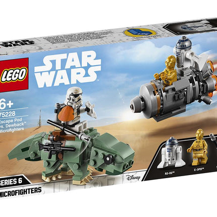 LEGO® Star Wars™ - mentőkabin a Dewback™ ellen Microfighters (75228)