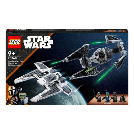 LEGO® Star Wars™ - Mandalóri Fang vadászgép vs. TIE elfogóvadász™ (75348)