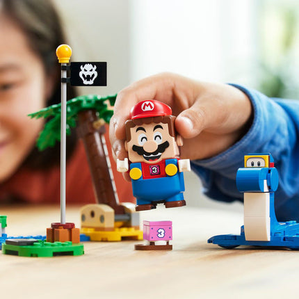 LEGO® Super Mario™ - Dorrie tengerpartja kiegészítő szett (71398)