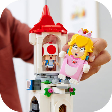 LEGO® Super Mario™ - Peach macskajelmez és befagyott torony kiegészítő (71407)