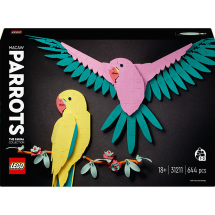 LEGO® Art - A faunagyűjtemény - Ara papagájok (31211)
